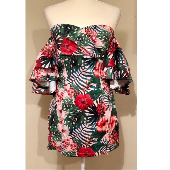 Tea n Cup Dresses & Skirts - NWT Tropical Dress